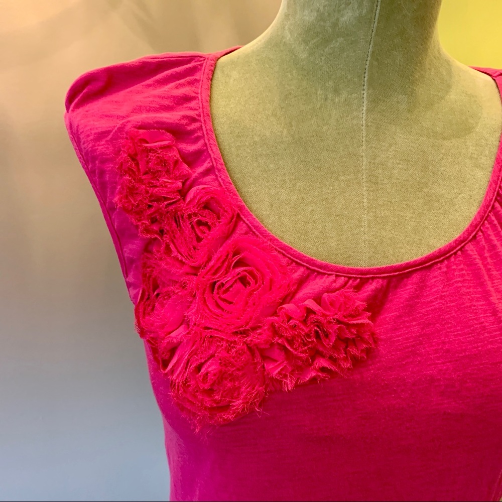 Ann Taylor LOFT Factory Embellished Top